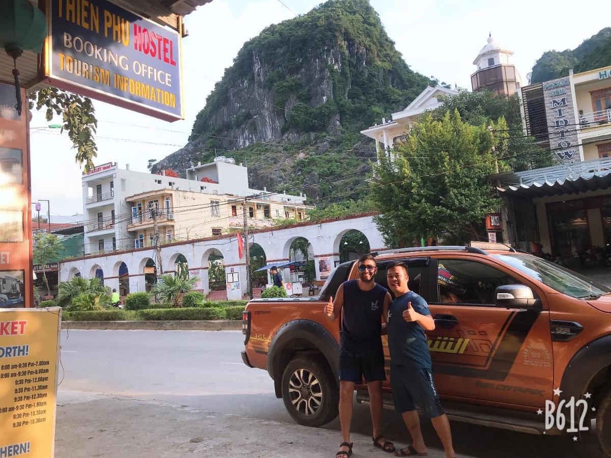 Thien Phu Hostel Фонгня Экстерьер фото